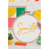 Kit broderie Smile DIY - Décoration positive fabriquée en France