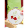 Kit broderie Fraisier DIY - Nature & Douceur