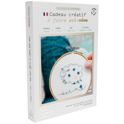 Kit broderie Joyeux Mouton DIY – Nature & Douceur