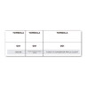 Bloc tombola Liderpapel 100 feuilles tickets numérotés détachables