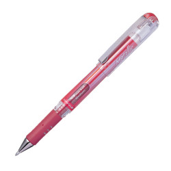 Stylo Pentel metallic rouge gel métallisé écriture créative