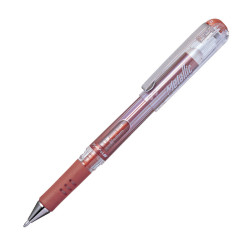 Stylo Pentel metallic bronze gel métallisé écriture créative