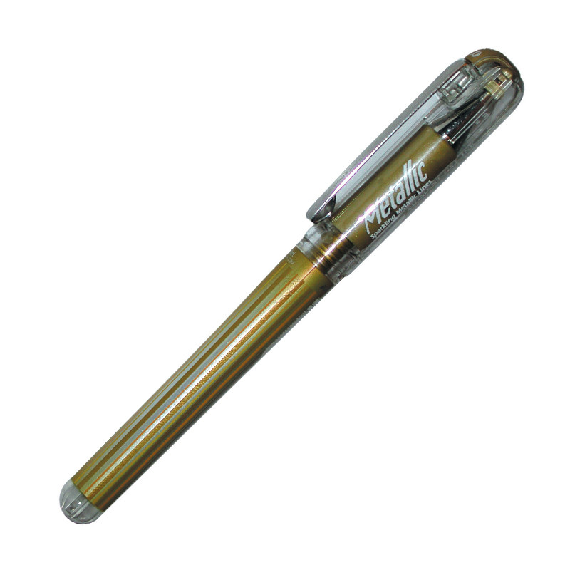 Stylo Pentel metallic or gel métallisé écriture créative