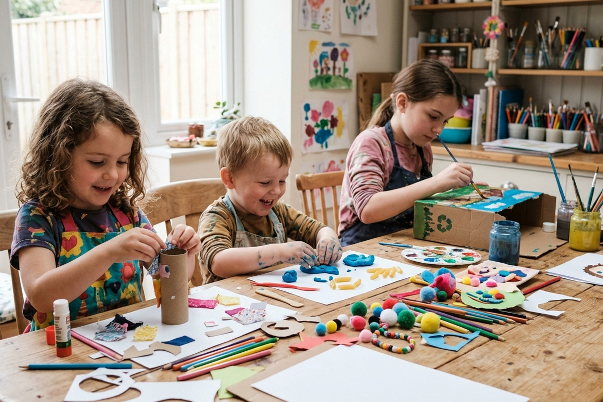 20 Idées d’Activités Créatives pour Enfants (Faciles et Pas Chères !)
