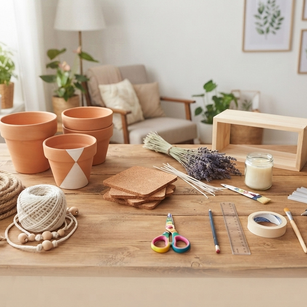 10 projets DIY faciles à faire chez soi