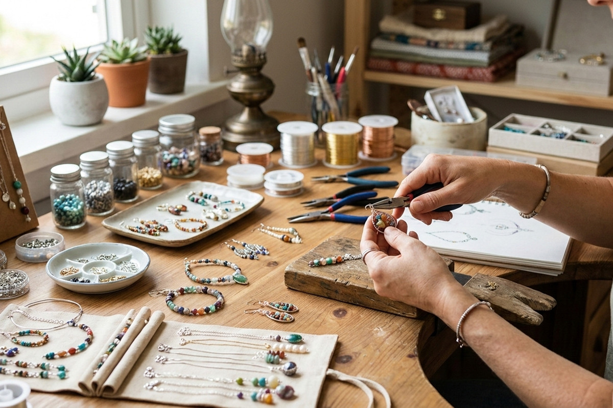 Peut-on offrir ou vendre ses bijoux faits main ? Le guide légal pour créateurs