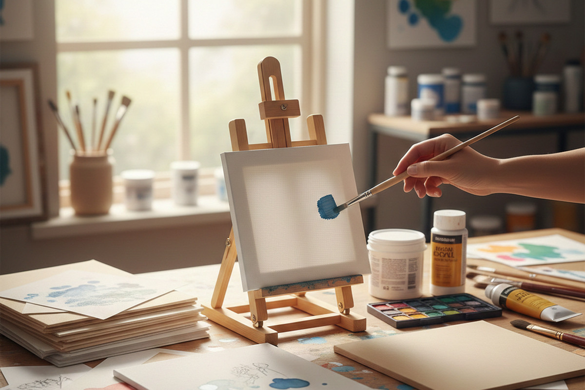 Quels supports sont les plus adaptés pour peindre ? Le guide complet pour ne plus se tromper
