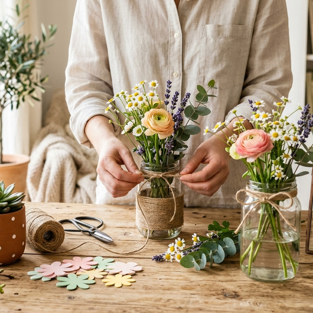 DIY déco printemps : 10 idées faciles à faire soi-même