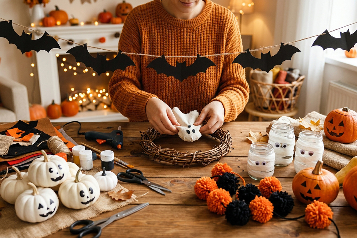 Idées DIY Halloween : 15 créations faciles à faire soi-même