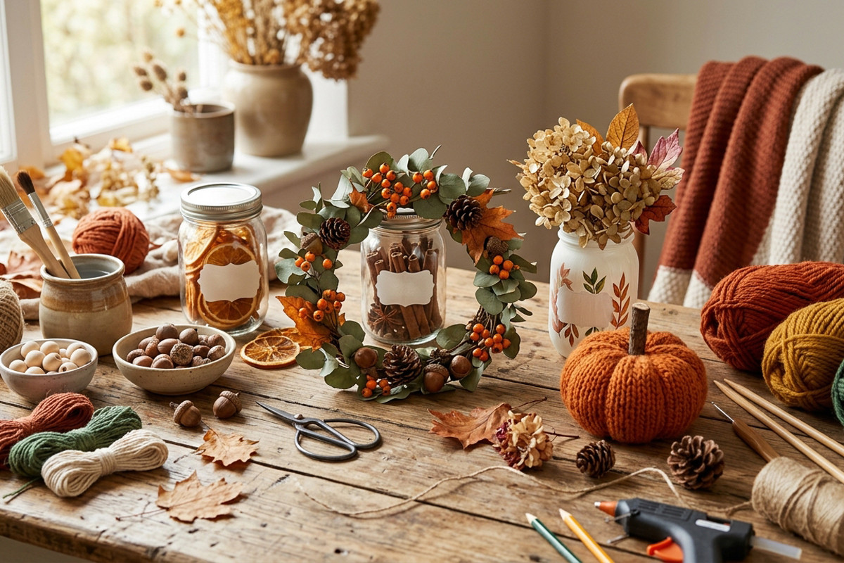 DIY Automne - premières idées pour se lancer dans les loisirs créatifs