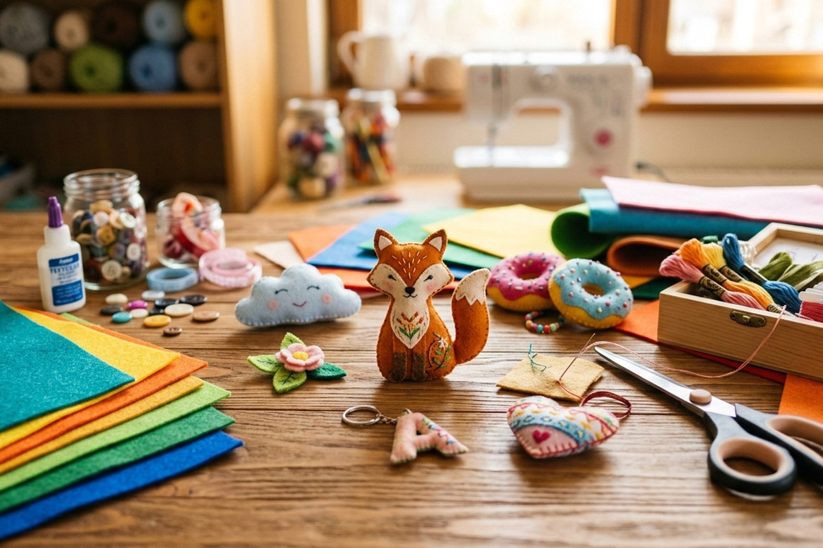Que peut-on faire avec de la feutrine ? 20 idées DIY faciles et inspirantes