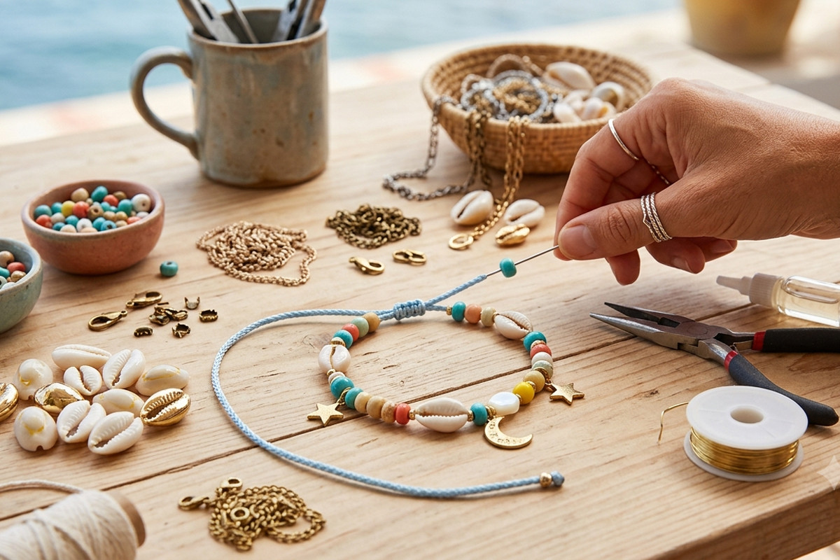 Créer des bijoux d'été : idées, tutoriels et inspirations faciles