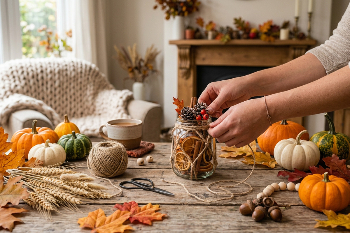 DIY automne : premières idées créatives pour accueillir la saison