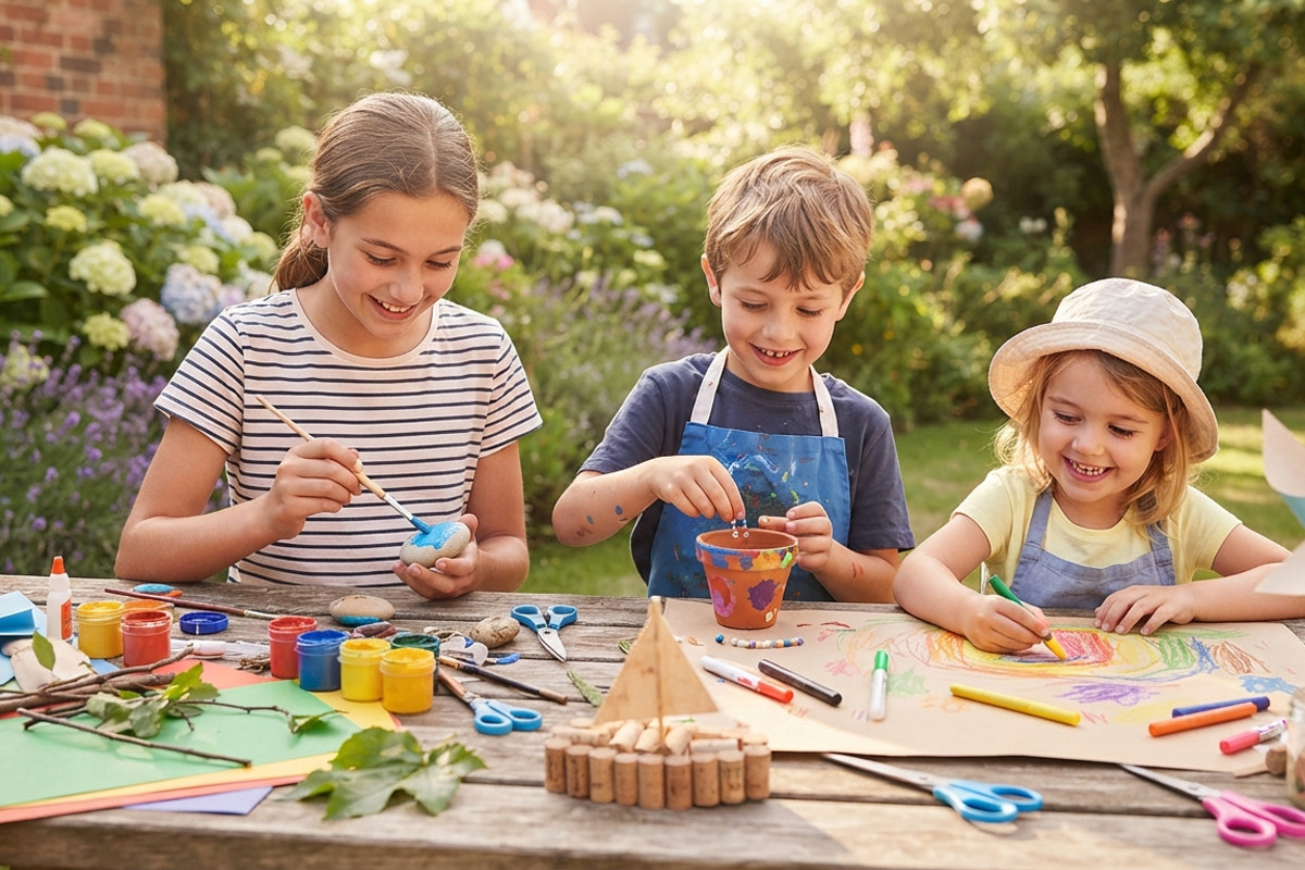 Quelles activités créatives pour enfants en été ? Plus de 30 idées faciles et amusantes