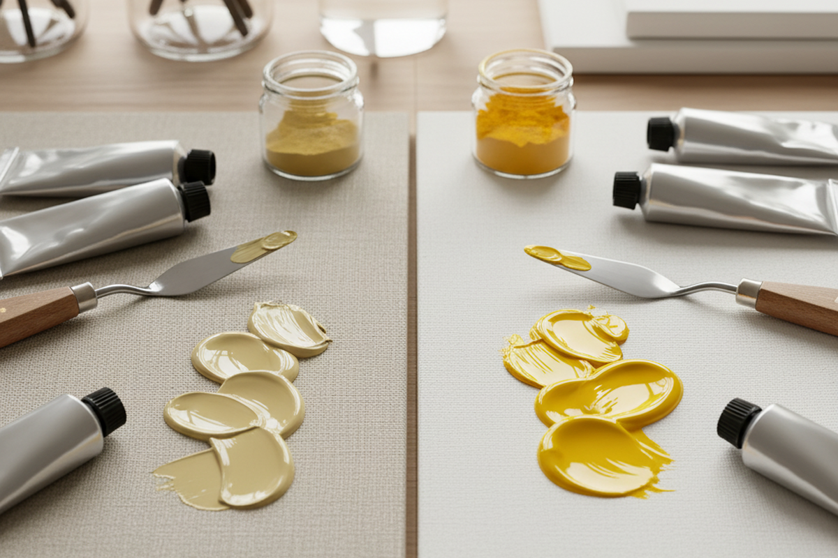 Différence Peinture Acrylique Fine vs Extra-Fine : Le Guide pour Bien Choisir