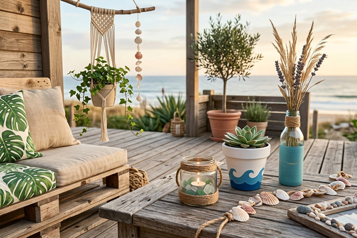 15 idées de décorations DIY estivales pour apporter une ambiance vacances à votre maison