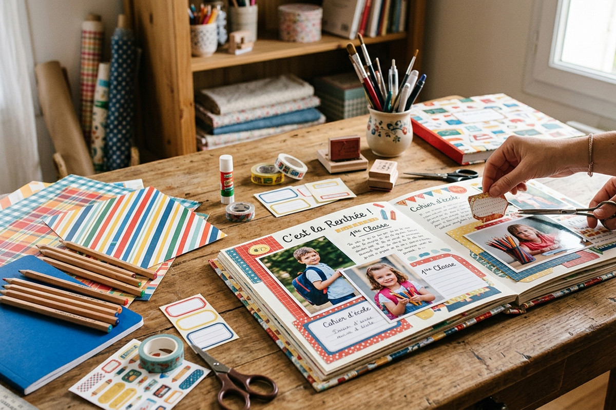 Scrapbooking rentrée scolaire : 15 idées créatives pour préparer la rentrée