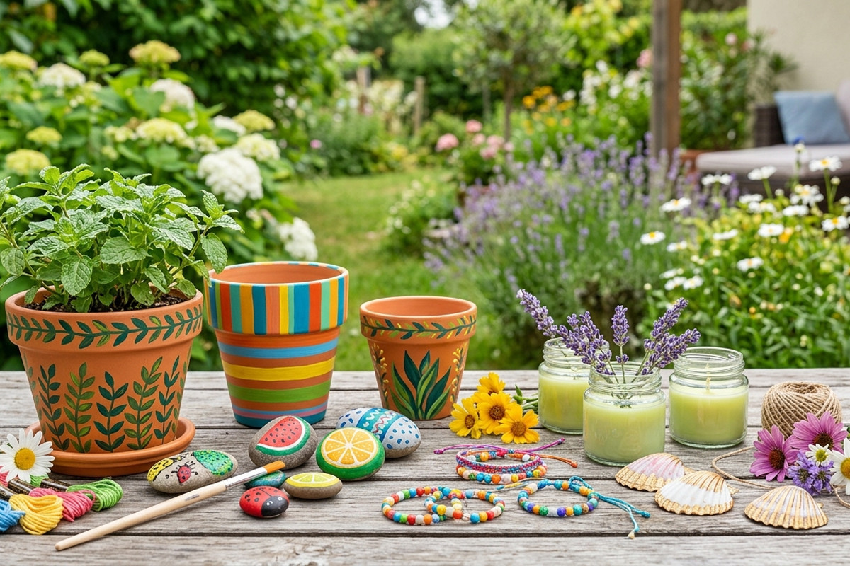 Quelles activités DIY faire en été ? 25 idées créatives pour profiter des beaux jours