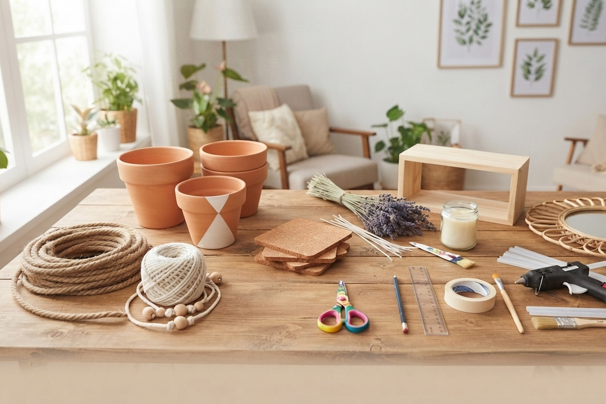 10 projets DIY faciles à faire chez soi
