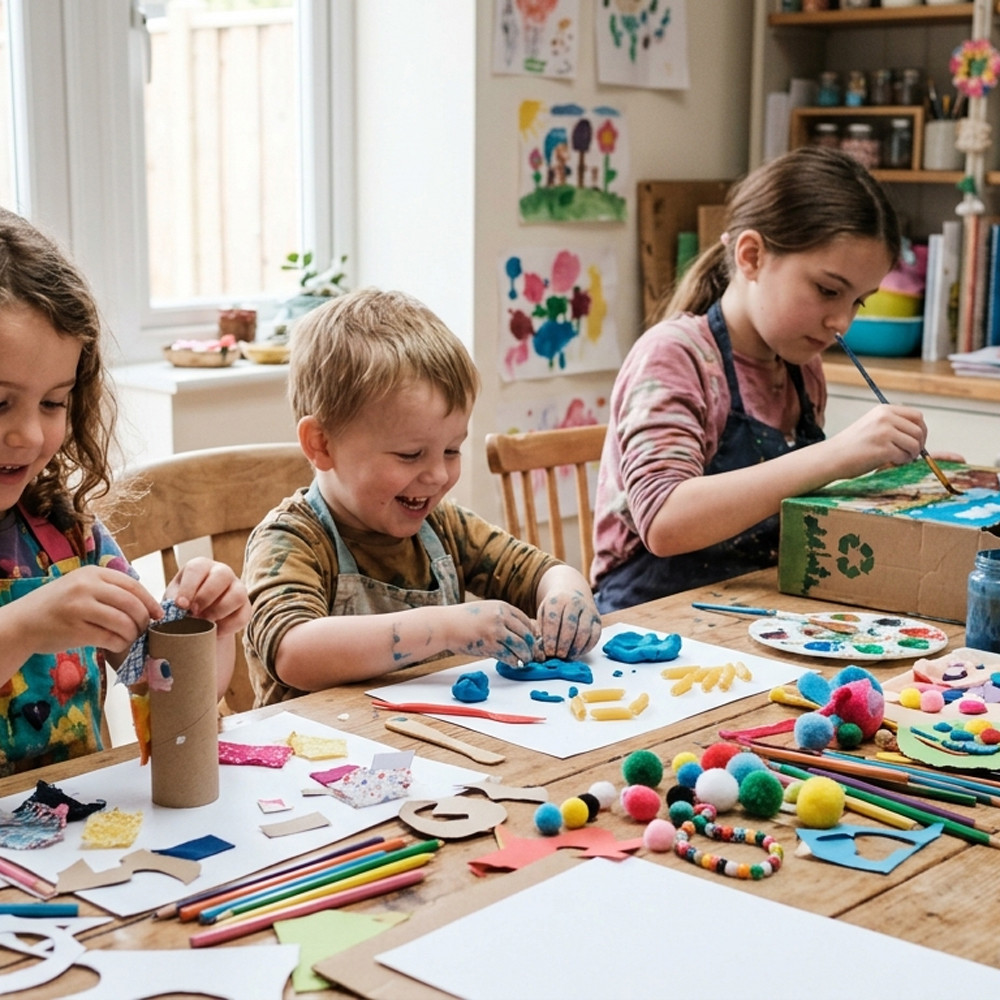 20 Idées d’Activités Créatives pour Enfants (Faciles et Pas Chères !)