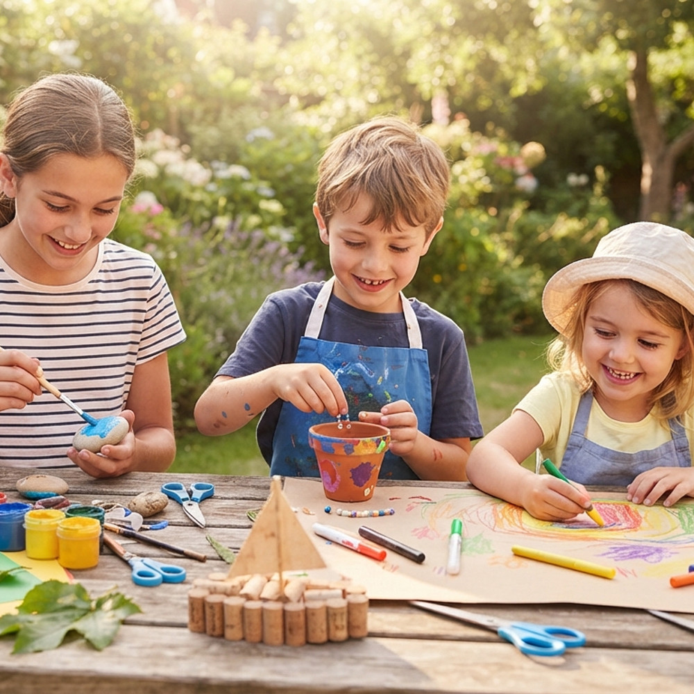 Quelles activités créatives pour enfants en été ? Plus de 30 idées faciles et amusantes