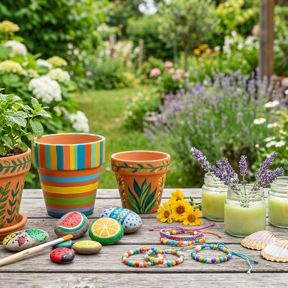 Quelles activités DIY faire en été ? 25 idées créatives pour profiter des beaux jours