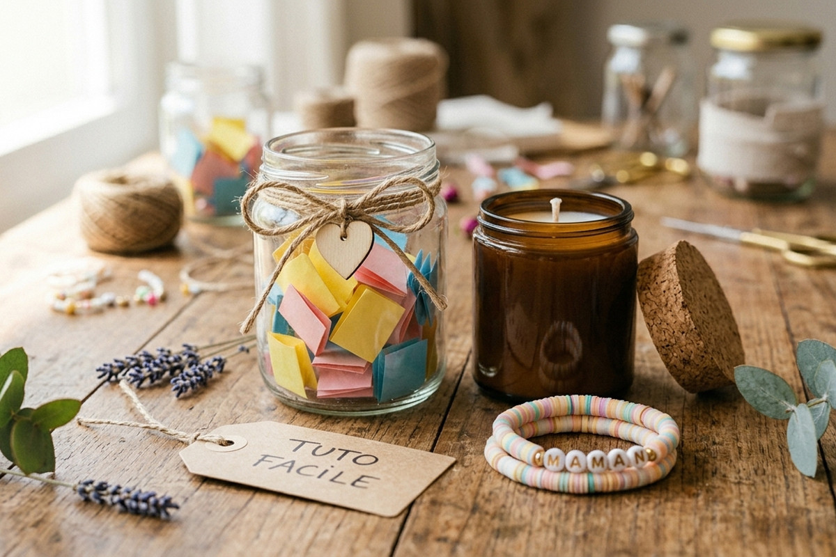 DIY Fête des Mères : 10 Idées de Cadeaux Faits Main pour une Maman Comblée
