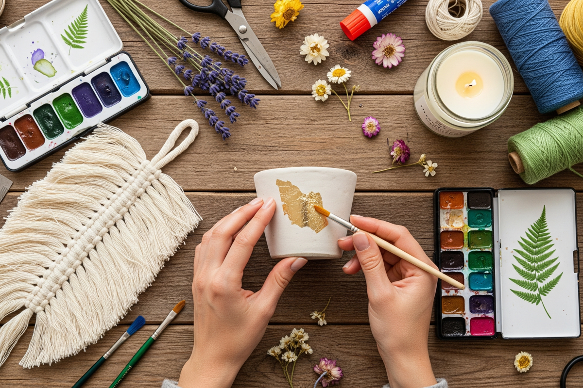 Guide : Les tendances DIY et loisirs créatifs qui vont marquer 2025