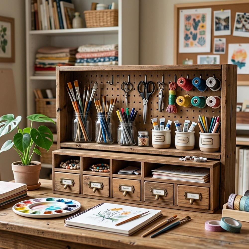 Comment organiser et sublimer son espace créatif : idées de rangement, avant/après et checklists
