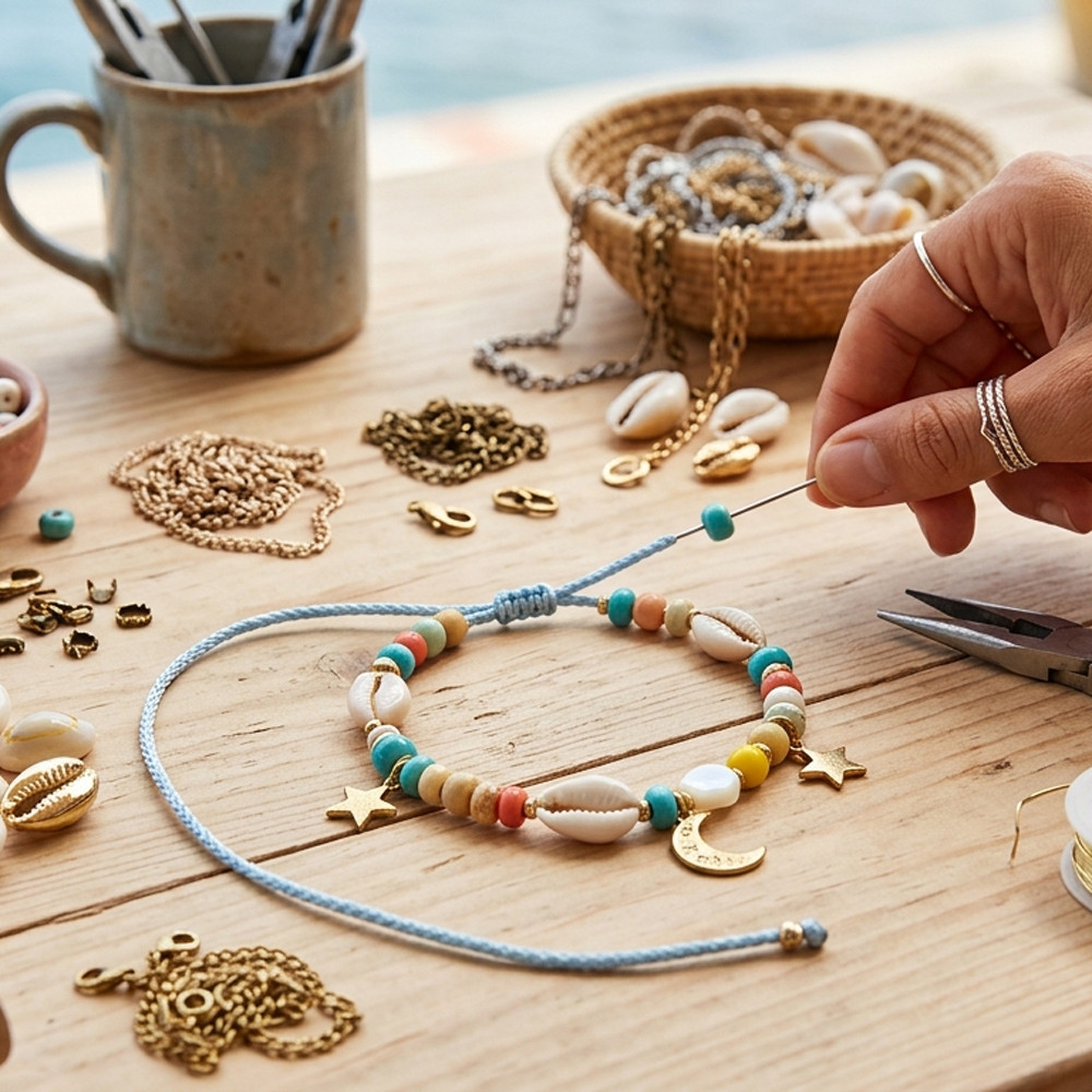Créer des bijoux d'été : idées, tutoriels et inspirations faciles