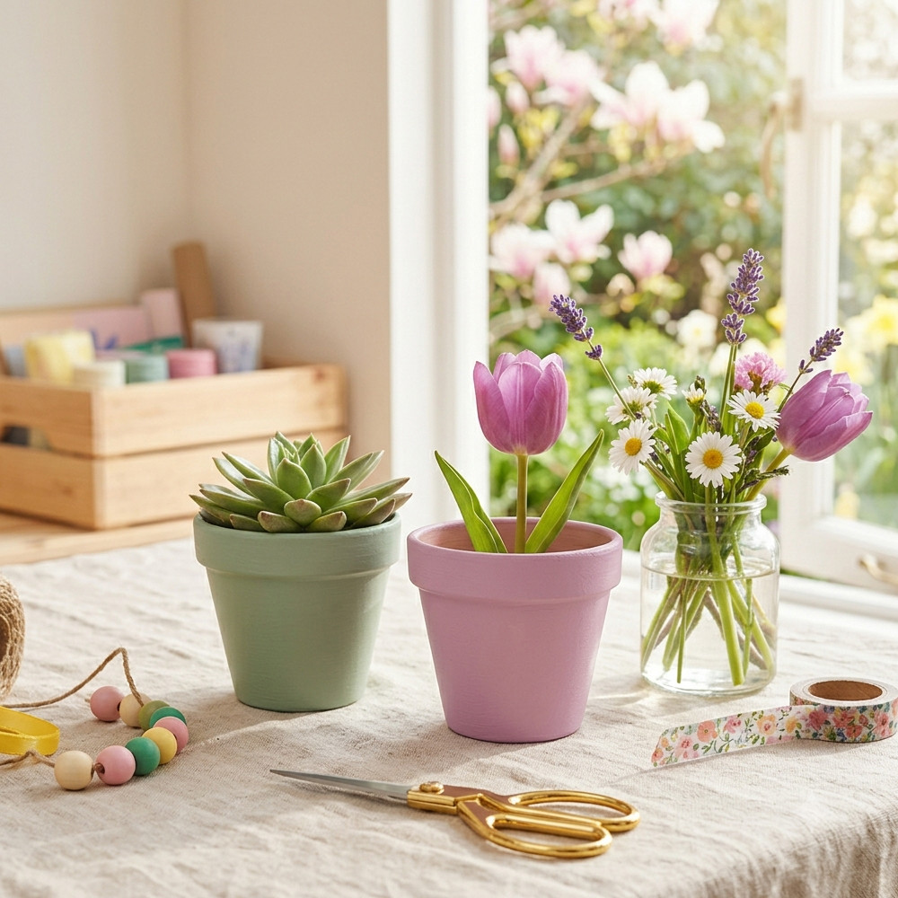 DIY printemps coloré : 15 idées créatives faciles pour égayer votre intérieur