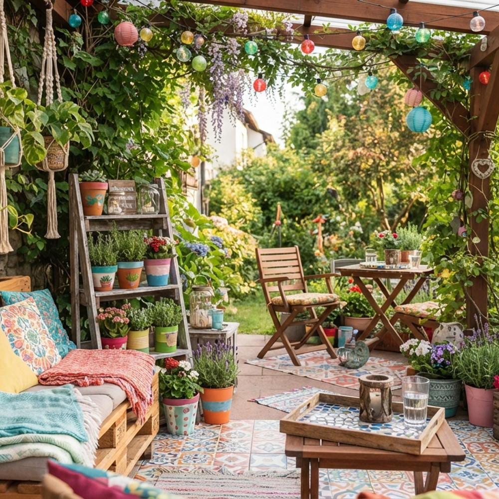 Décorations extérieures DIY : 15 idées faciles pour embellir votre jardin, terrasse ou balcon