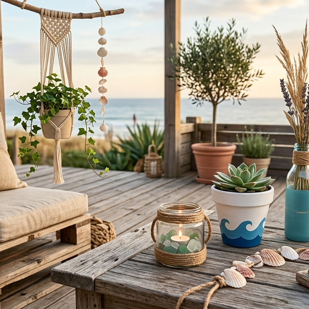 15 idées de décorations DIY estivales pour apporter une ambiance vacances à votre maison