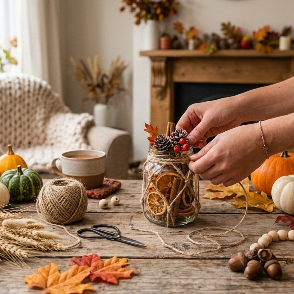 DIY automne : premières idées créatives pour accueillir la saison