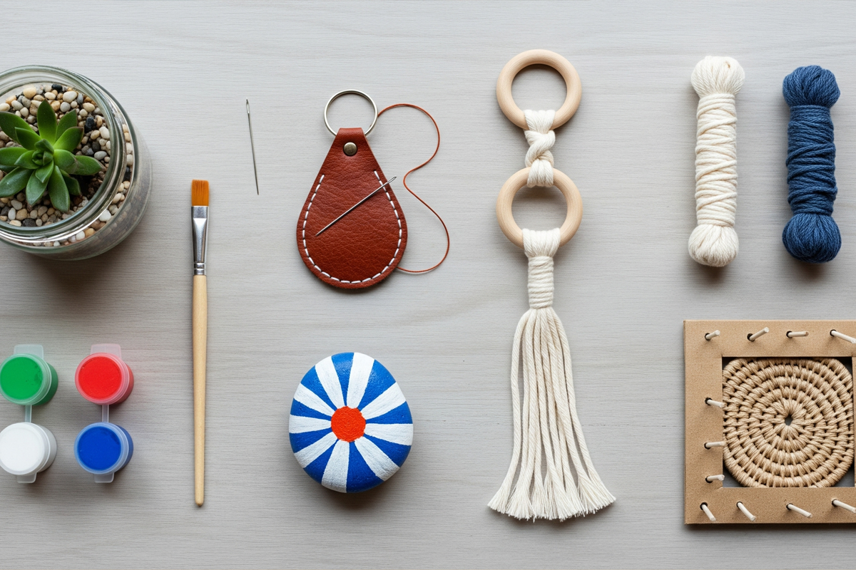 DIY avec peu de matériel : 25 idées créatives pour débuter sans se ruiner