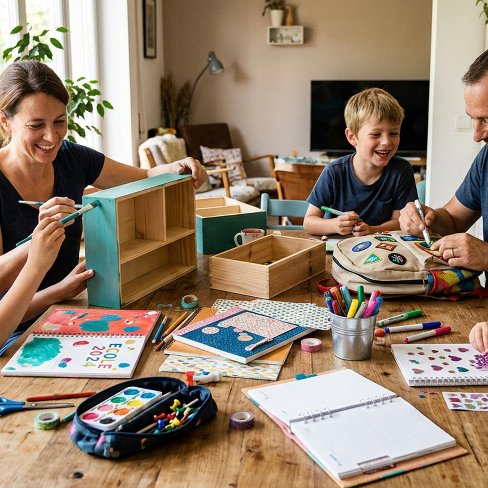 DIY pour la rentrée : personnalisez, organisez et amusez-vous en famille