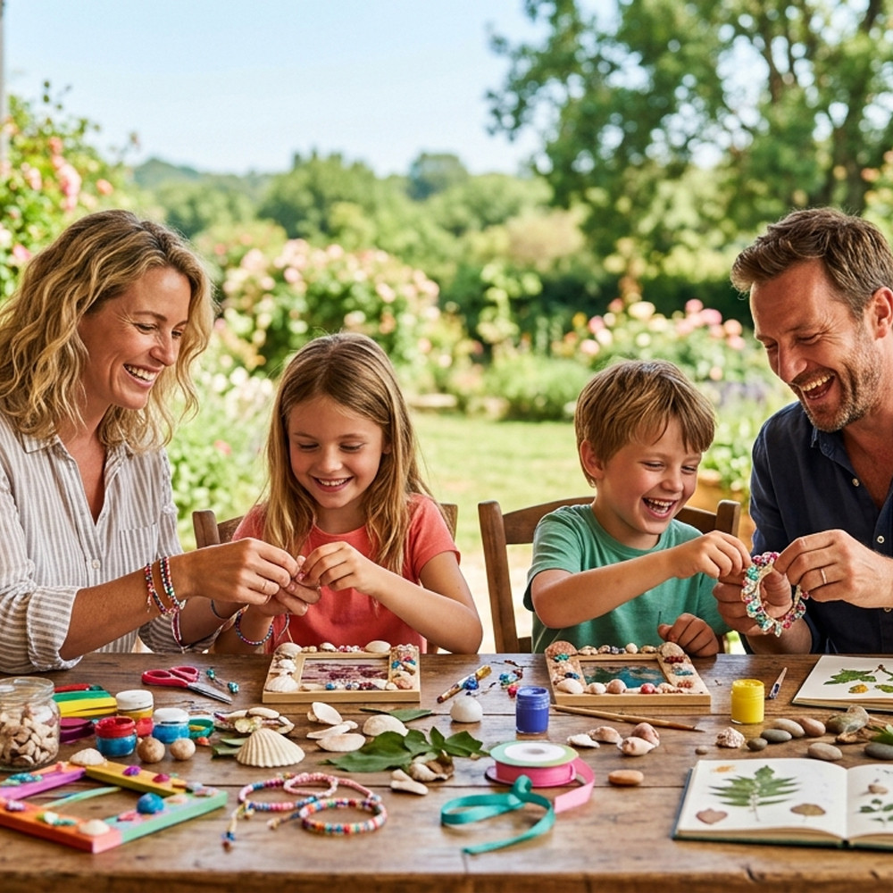 DIY vacances en famille : 25 idées créatives pour partager de beaux moments